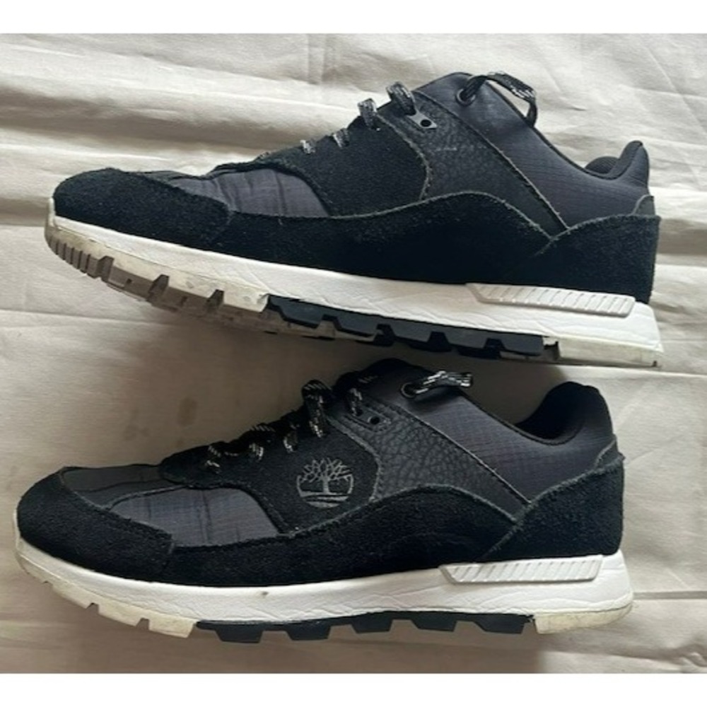 Timberland Shoes Field Trekker Women's Size 6.5 Low Sneaker Black Walking Hiking